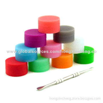 G-2014 Silicone Cosmetic Containers with 5, 7, 25mL Capacity, OEM/ODM Orders Welcomed